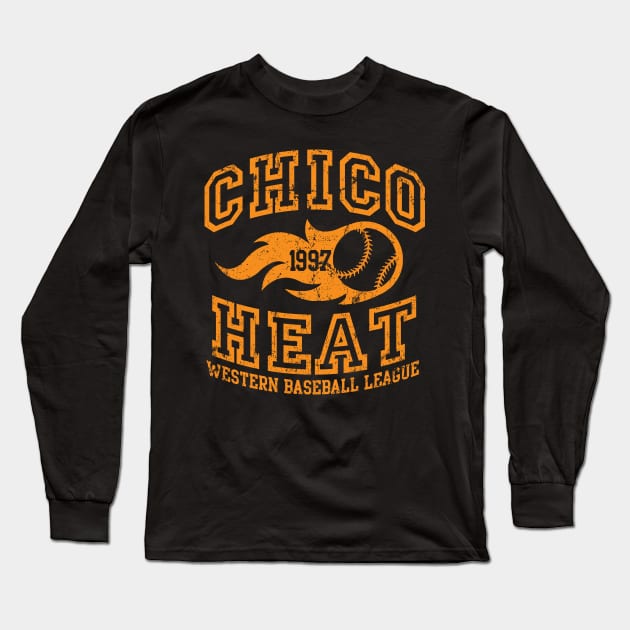 Chico Heat Long Sleeve T-Shirt by MindsparkCreative